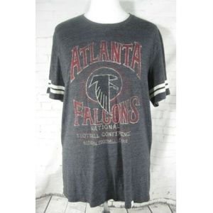 Junk Food Atlanta Falcons Graphic T Shirt Gray
